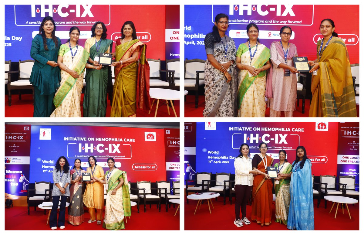 Initiative on Hemophilia Care – IX

Session on Girls &amp; Women with Bleeding Disorders (WGBD) with Dr. Alka Yadav, Dr. Hitha Diljith, Dr. Sunita Aggarwal &amp; Dr. Nita Radhakrishnan.
A step toward inclusive care! 🩸

#WHD2025 #WGBD #IHCIX #HemophiliaCare #HFIIndia