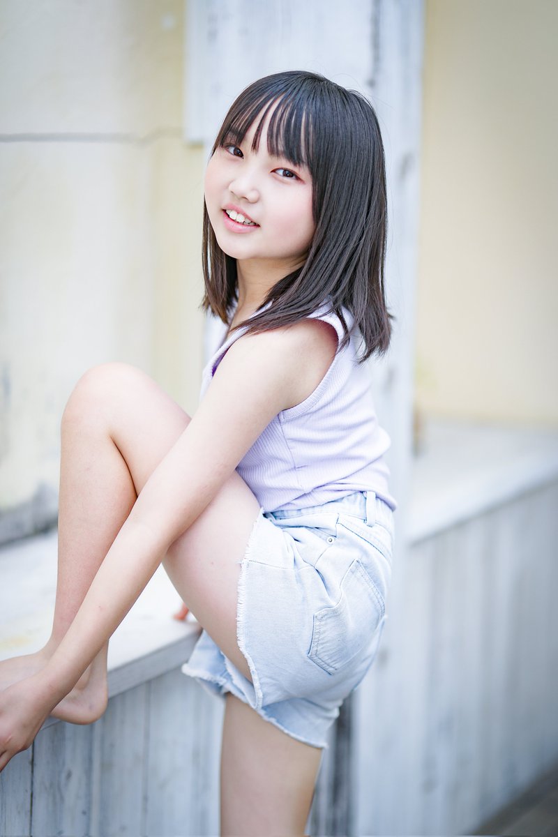 弾ける笑顔にポーズのるーちゃん♫ #TNG撮影会