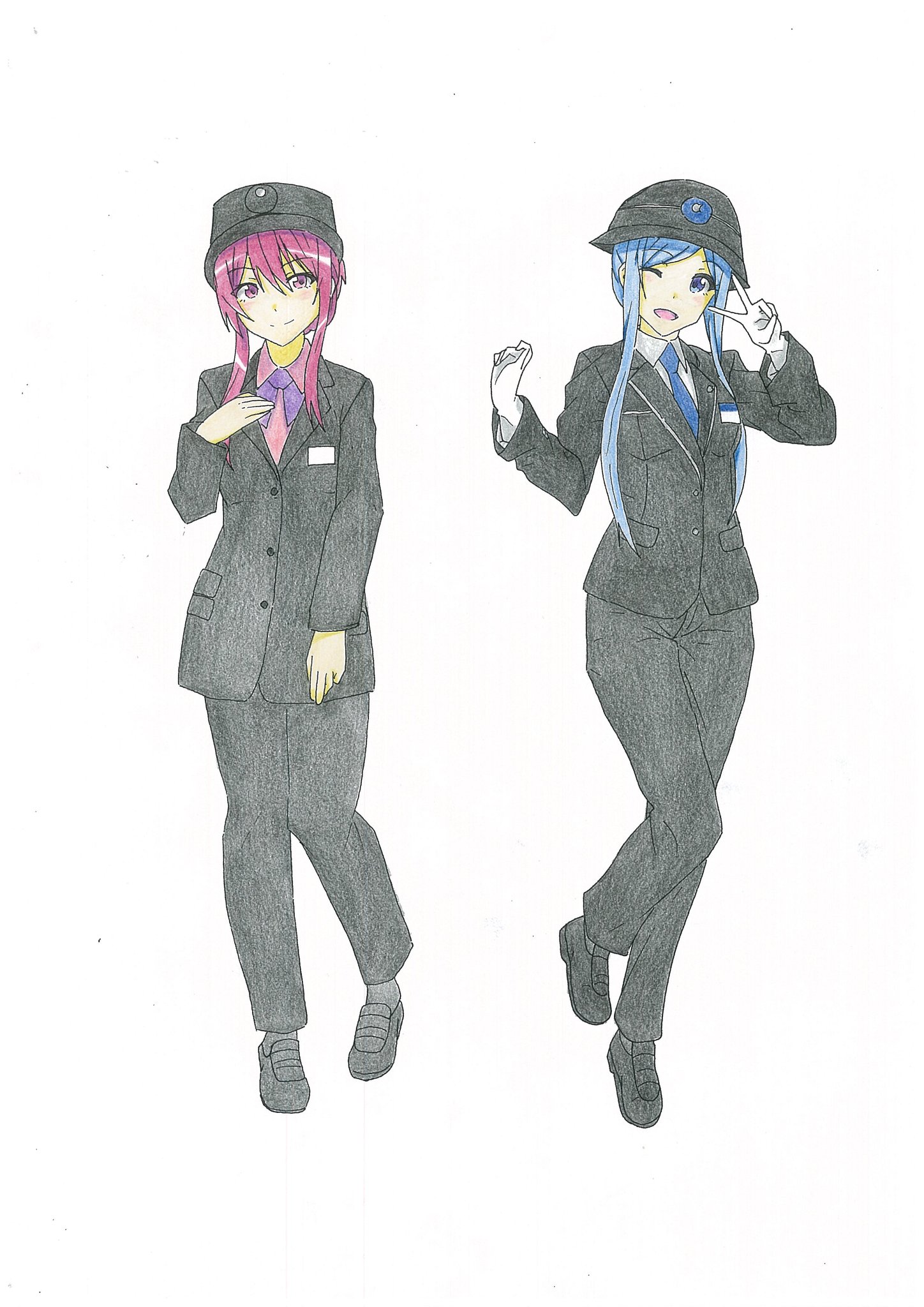 アナログイラストをやってた頃の作品まとめ｜のらき