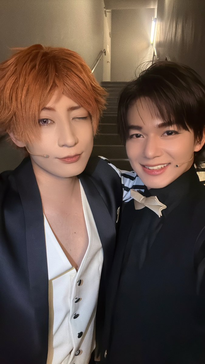 本日もマチソワ公演ありがとうございました！！！

明日はマチネ公演！
公演も残りわずかですね、、
しっかり楽しみ切ります！！！

本日は天馬さんと撮って頂きました📸✨

#エーステ
