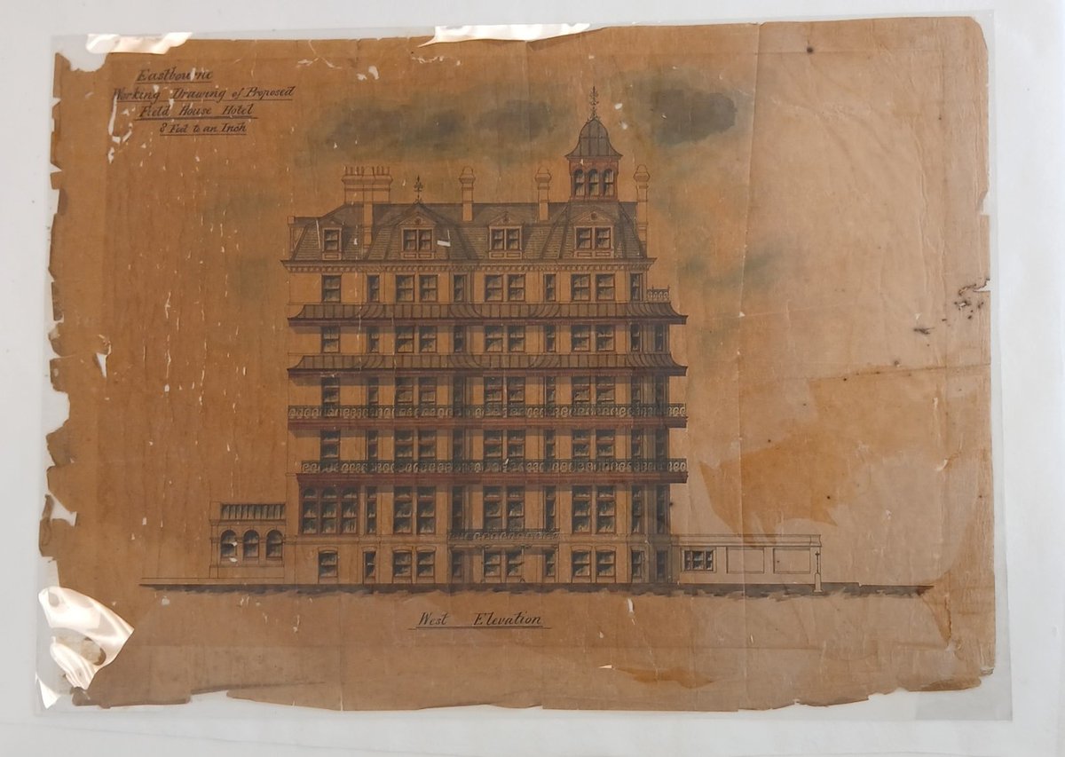 The latest treatment in our conservation studio has been on a damaged plan of a well-known  Eastbourne hotel -  find out more in our latest newsletter.
You can read it here: ow.ly/AZSS50VOo3A
Or you can subscribe here: ow.ly/Oasm50VOo3E