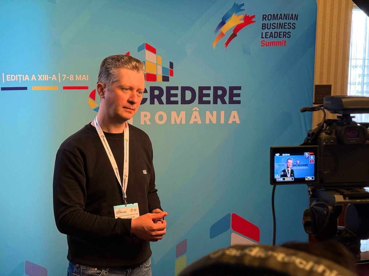 UnderlineVC's tweet photo. .@bogdaniordache spotted at the Romanian Business Leaders Summit (@RBL_Summit) today in Bucharest. #underline https://t.co/u5TqkoN1O3