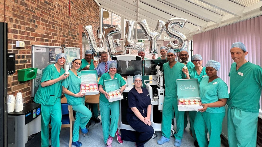 Proud to be part of this milestone! Honoured to be the first surgeon at Spire Leicester to perform a total knee replacement using the advanced VELYS™ Robotic-Assisted Solution with the ATTUNE™ Knee System.