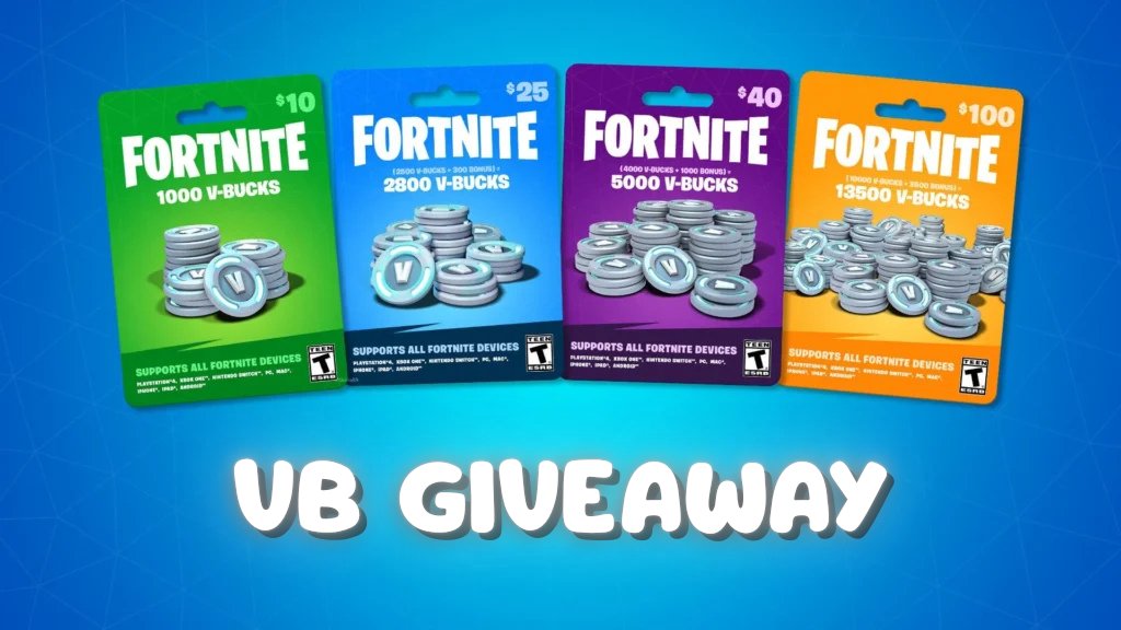 BackersGamesF's tweet photo. NEW 1K VBUCKS GIVEAWAY 🔥

• Follow @OmgSnail &amp; me
• Like, Repost &amp; Comment 

48 Hours || Good Luck 🫶 https://t.co/bIqLSu1ECZ