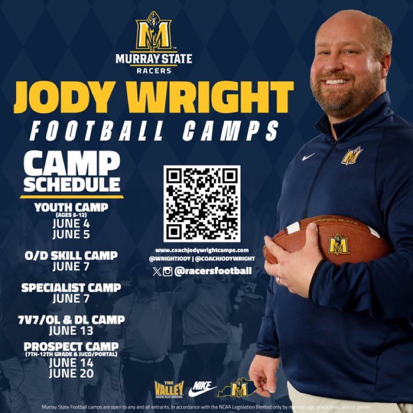 Jayden cowart (@cowart_jayden) on Twitter photo Thank you <a href="/coachJWilliams6/">JD Williams</a> and <a href="/racersfootball/">Murray State Football</a> for the camp invite! Ready to put that work in!! <a href="/LCABulldogsFB/">LCA Football</a> <a href="/mfarrellsports/">Mike Farrell</a> <a href="/PrepRedzoneVA/">Prep Redzone Virginia</a> <a href="/VaPrepsRivals/">Virginia Preps</a> <a href="/PlayBookAthlete/">PLAYBOOK ATHLETE</a> <a href="/carljfred/">Carl Frederick</a> @PRZPAvic Thank you <a href="/coachJWilliams6/">JD Williams</a> and <a href="/racersfootball/">Murray State Football</a> for the camp invite! Ready to put that work in!! <a href="/LCABulldogsFB/">LCA Football</a> <a href="/mfarrellsports/">Mike Farrell</a> <a href="/PrepRedzoneVA/">Prep Redzone Virginia</a> <a href="/VaPrepsRivals/">Virginia Preps</a> <a href="/PlayBookAthlete/">PLAYBOOK ATHLETE</a> <a href="/carljfred/">Carl Frederick</a> @PRZPAvic