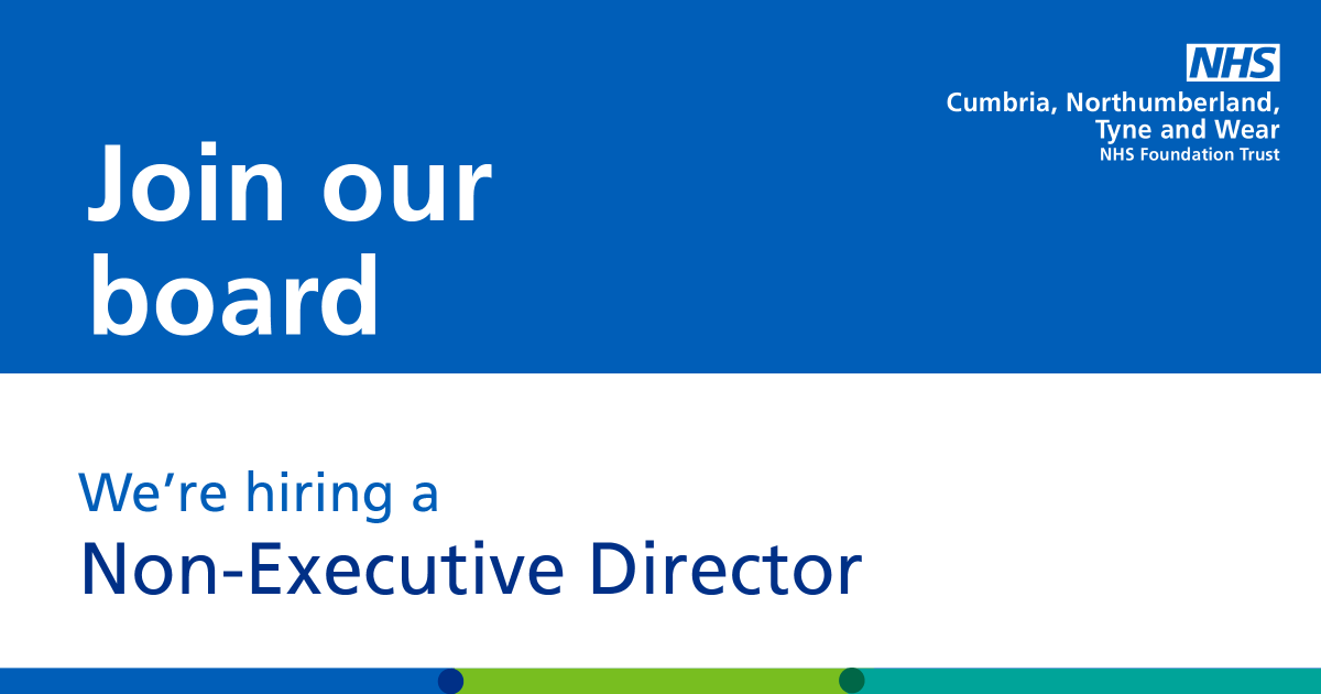 Non Executive Director

📍 St Nicholas Hospital #Newcastle

Find out more: healthjobsuk.com/job/v7192262

Closing date 2 June 2025