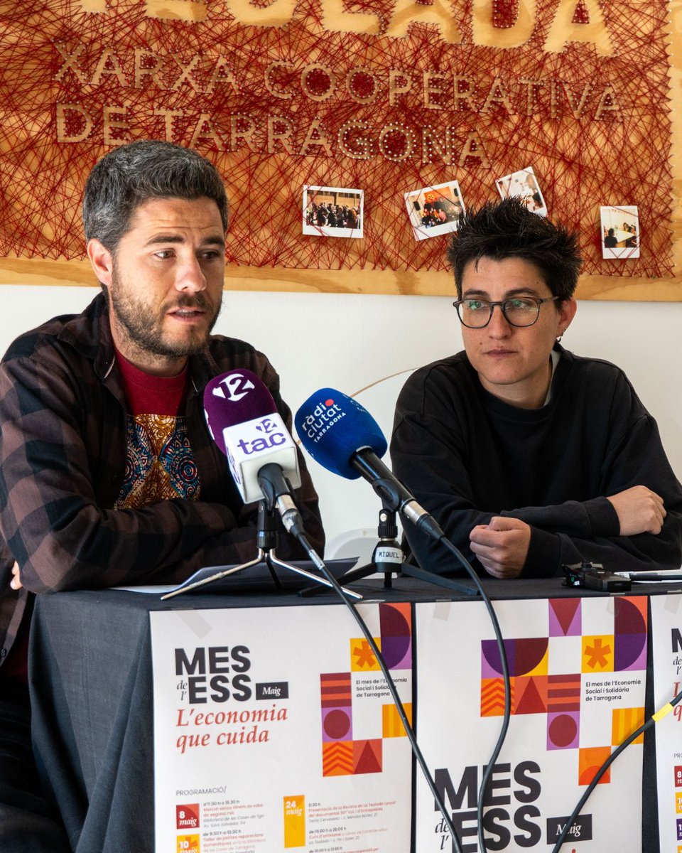 LA TEULADA (@la_teulada) on Twitter photo 🎉<a href="/la_teulada/">LA TEULADA</a> i l'<a href="/ateneucoopcamp/">Ateneu CoopCamp</a> presentem la 4a edició del Mes de l'Economia Social i Solidària de Tarragona
📆Del 8 al 30 de maig; 10 actes en diferents espais de la ciutat
👉Consultar programa: bit.ly/teulada-MesESS…
#HoFemCooperatiu #HoFemCoopCamp #EcosistemesCooperatius 🎉<a href="/la_teulada/">LA TEULADA</a> i l'<a href="/ateneucoopcamp/">Ateneu CoopCamp</a> presentem la 4a edició del Mes de l'Economia Social i Solidària de Tarragona
📆Del 8 al 30 de maig; 10 actes en diferents espais de la ciutat
👉Consultar programa: bit.ly/teulada-MesESS…
#HoFemCooperatiu #HoFemCoopCamp #EcosistemesCooperatius