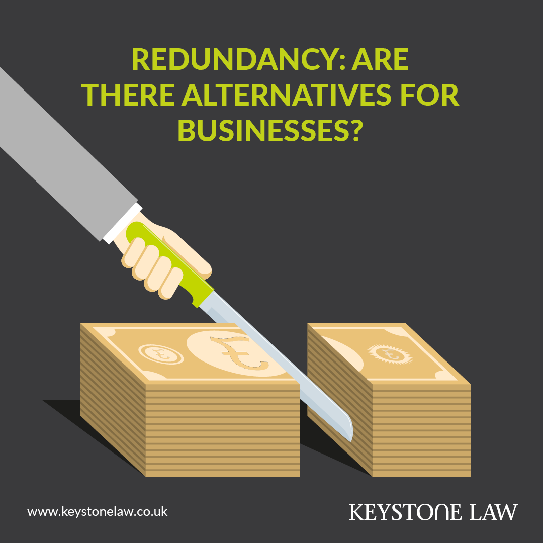 Keystone_Law's tweet image. Are there alternatives to #redundancy for employers and if so, what are they? Our #UKemplaw expert Asha Kumar explains the options available to business owners in her article. Read it here: ow.ly/vUZJ50VOo4i
