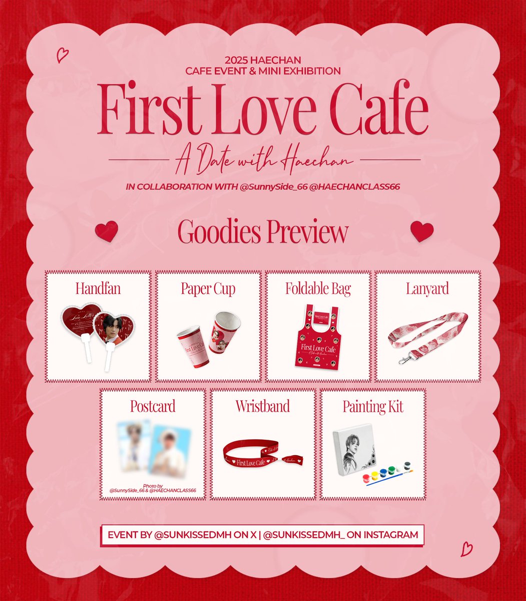 Summer Bliss Markhyuck π (@sunkissedmh) on Twitter photo β. ౨ৠπππππ π³πππ πͺπππ: β haechan birthday cafe & mini exhibition Κ β‘β°β‘β Κ
β‘ Sunday, 29 June 2025
β‘ Sedulur space, Jakarta selatan
details on pict β
βοΈregist batch 1 ,on 10 Mei at 19.06 pm
bit.ly/FLCwithHaechanβ¦
βοΈregist batch 2, on 10 Mei at 19.36 pm β. ౨ৠπππππ π³πππ πͺπππ: β haechan birthday cafe & mini exhibition Κ β‘β°β‘β Κ
β‘ Sunday, 29 June 2025
β‘ Sedulur space, Jakarta selatan
details on pict β
βοΈregist batch 1 ,on 10 Mei at 19.06 pm
bit.ly/FLCwithHaechanβ¦
βοΈregist batch 2, on 10 Mei at 19.36 pm