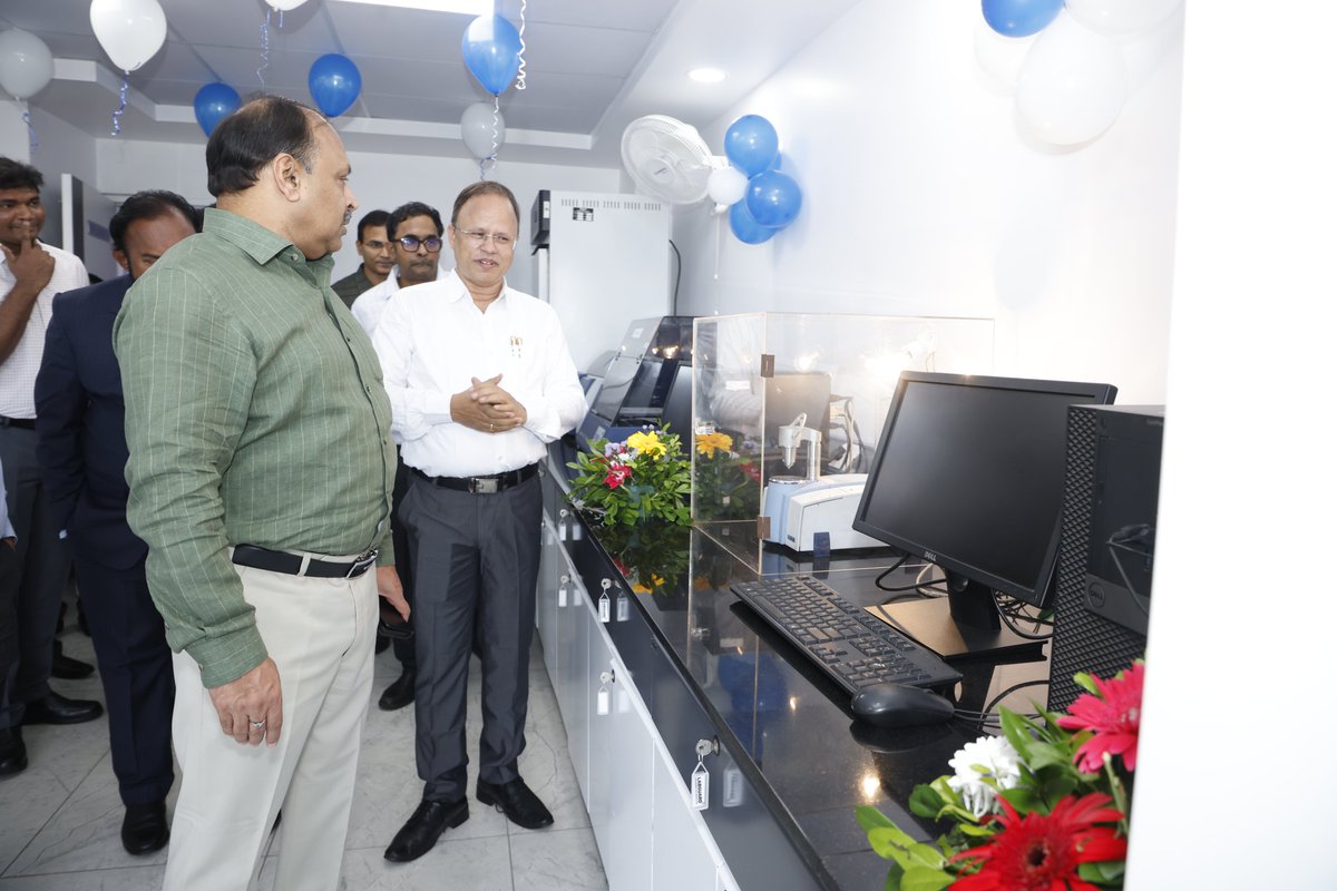 Shri. Sanjay Rathi, Chief Commissioner of CGST &amp; Customs, Visakhapatnam zone has inaugurated NDPS Laboratory and renovated wet Chemical Laboratory at Custom House Visakhapatnam. <a href="/cbic_india/">CBIC</a> <a href="/cgstcusvizag/">CGST & Customs, Visakhapatnam Zone</a>