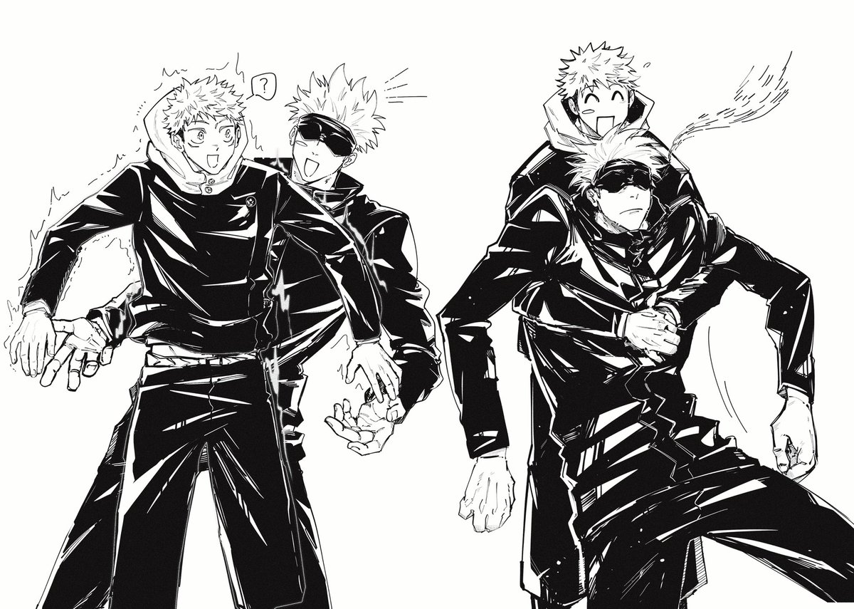 #五悠 
“给你看看我家的 学生/老师！？”
带上他去做任务吧！