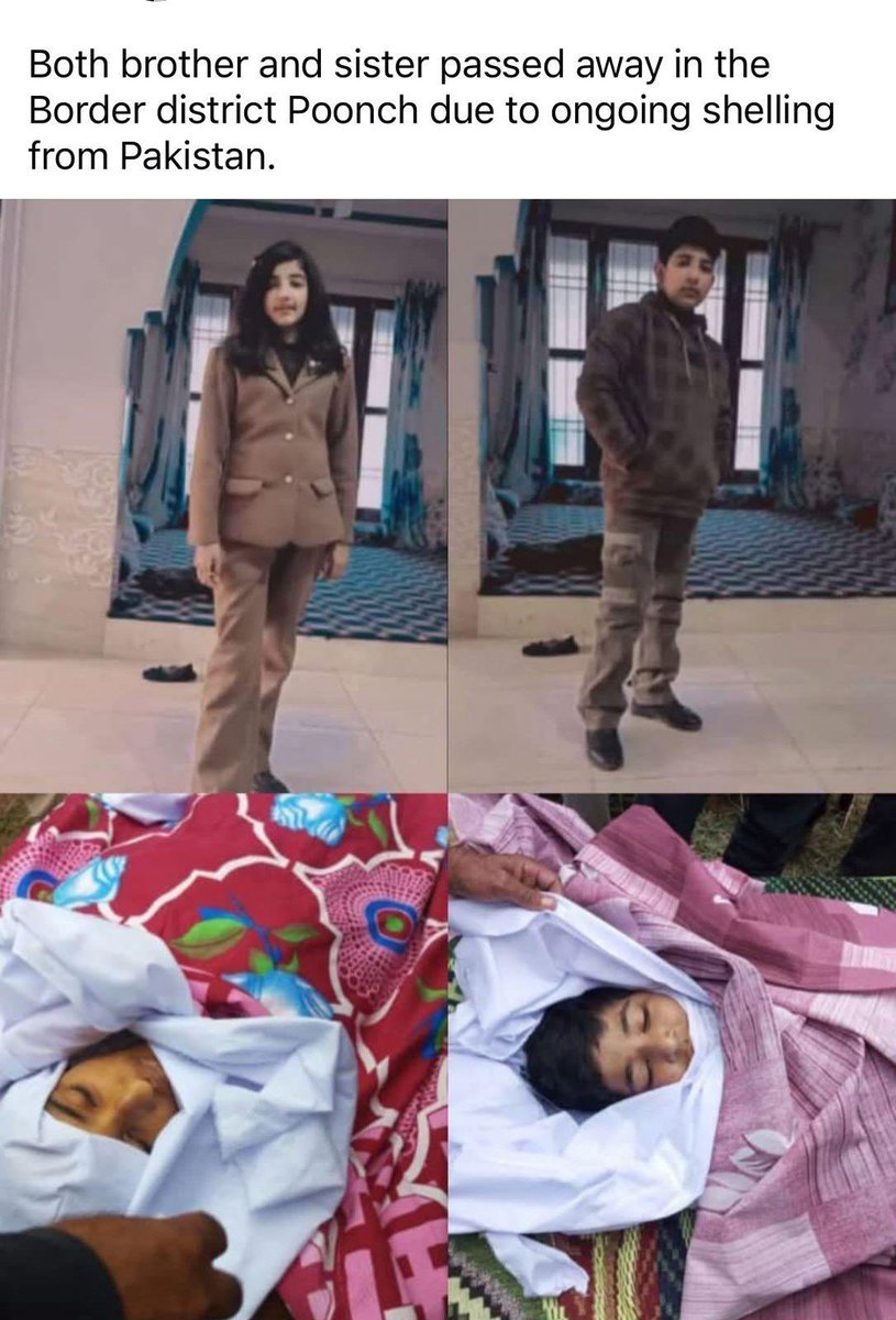 AdityaRajKaul's tweet image. Poonch 😭 💔

Pakistan Army Sponsored Terrorism against Civilians Continues.