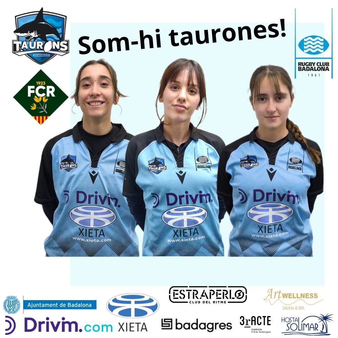 Som-hi taurones, bona feina i a continuar treballant 🦈🏉💪🏼