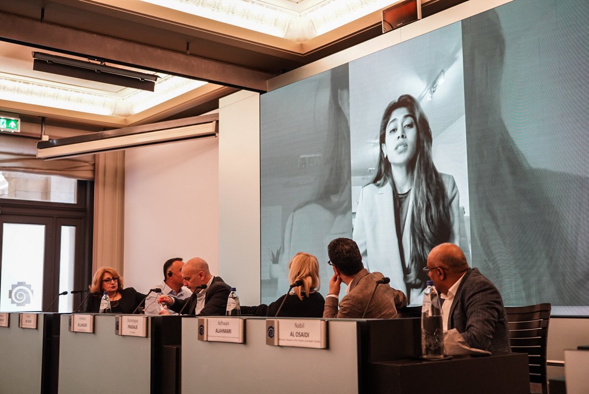 📢 We hosted the event 'Stop the killing of journalists in the world’s deadliest war zones" with our West Asia sub-group. We're committed to improving journalists' safety &amp; working conditions, and to campaigning for the adoption of the #IFJ-led Convention to #EndImpunity.