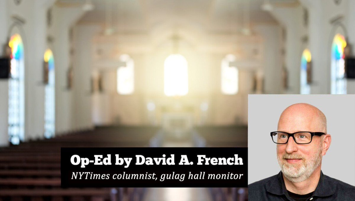 God, I Thank You That I Am Not Like Other White Evangelicals - Op-Ed By David French buff.ly/bUYQkUZ