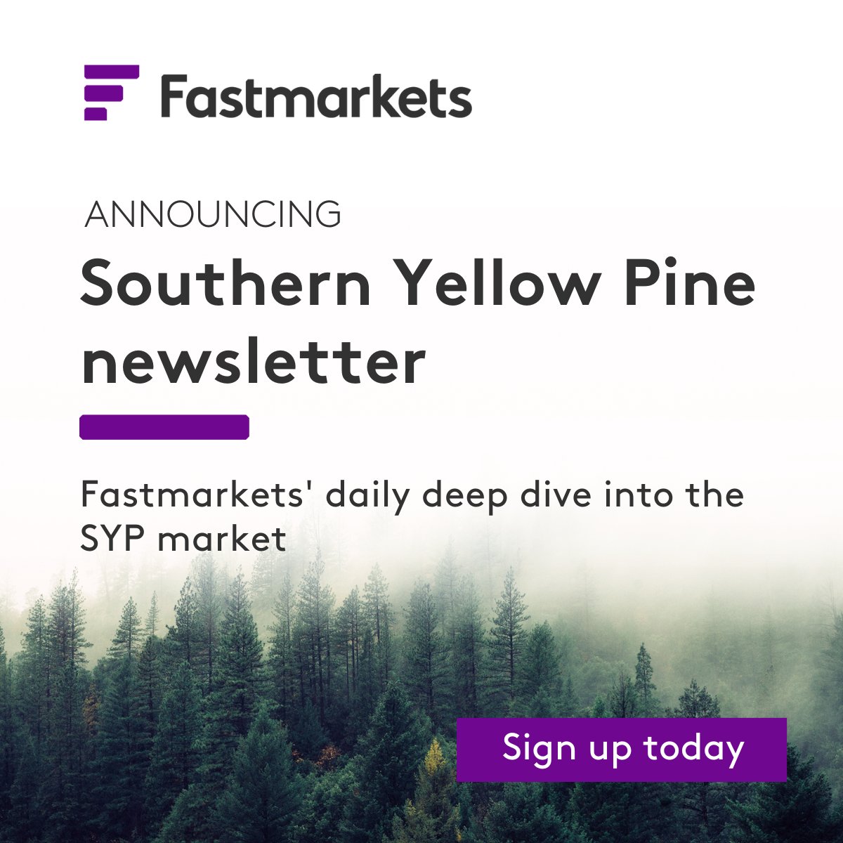 Fastmarkets Forest Products (@fastmarketsfp) on Twitter photo Whether you're navigating housing starts, renovation trends or cross-border SYP shipments, our newsletter delivers transparent, actionable market intelligence right to your inbox.  
Sign up now: fmrkts.com/4d9V068
#Fastmarkets #WoodProducts #lumber Whether you're navigating housing starts, renovation trends or cross-border SYP shipments, our newsletter delivers transparent, actionable market intelligence right to your inbox.  
Sign up now: fmrkts.com/4d9V068
#Fastmarkets #WoodProducts #lumber