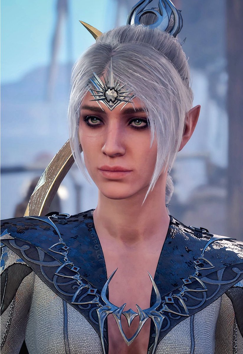 my favourite type of game? the one where a character voiced by jennifer english gets white hair after act 2 ends
