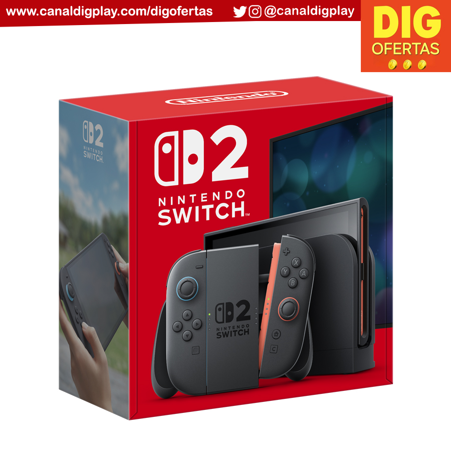 ⚠️ ALERTA PRÉ-VENDA ⚠️     
   
NINTENDO SWITCH 2
🇧🇷 Produto nacional
 💳 Por R$ 4184,00 no PIX ou R$ 4449 em até 12x sem juros
     
🛒 Faça aqui sua pré compra
amzn.to/3GDvxWr