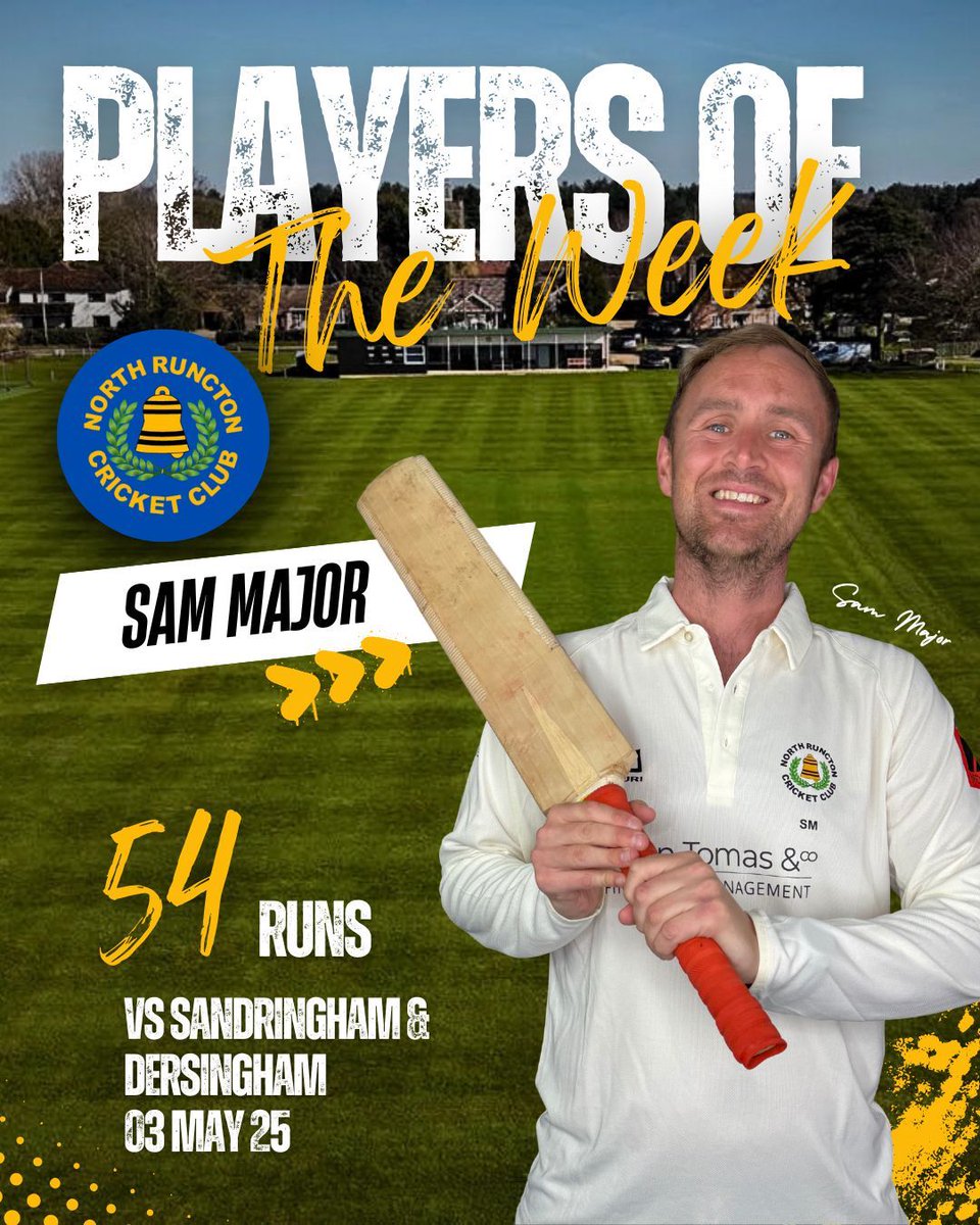 NorthRunctonCC's tweet image. ⭐️ PLAYERS OF THE MATCH  - 3rd XI ⭐️

Freddie Hawkins 72 (114)
Sam Major 54 (108)

#cricket #localcricket #norfolkcricket #northruncton #norfolk #ladiescricket #womenscricket #girlscricket #nrcc #raiders #rockets #norfolkcricketfoundation #norfolkalliancecricket