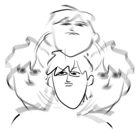 こういうぼかしもできるよって説明してた 