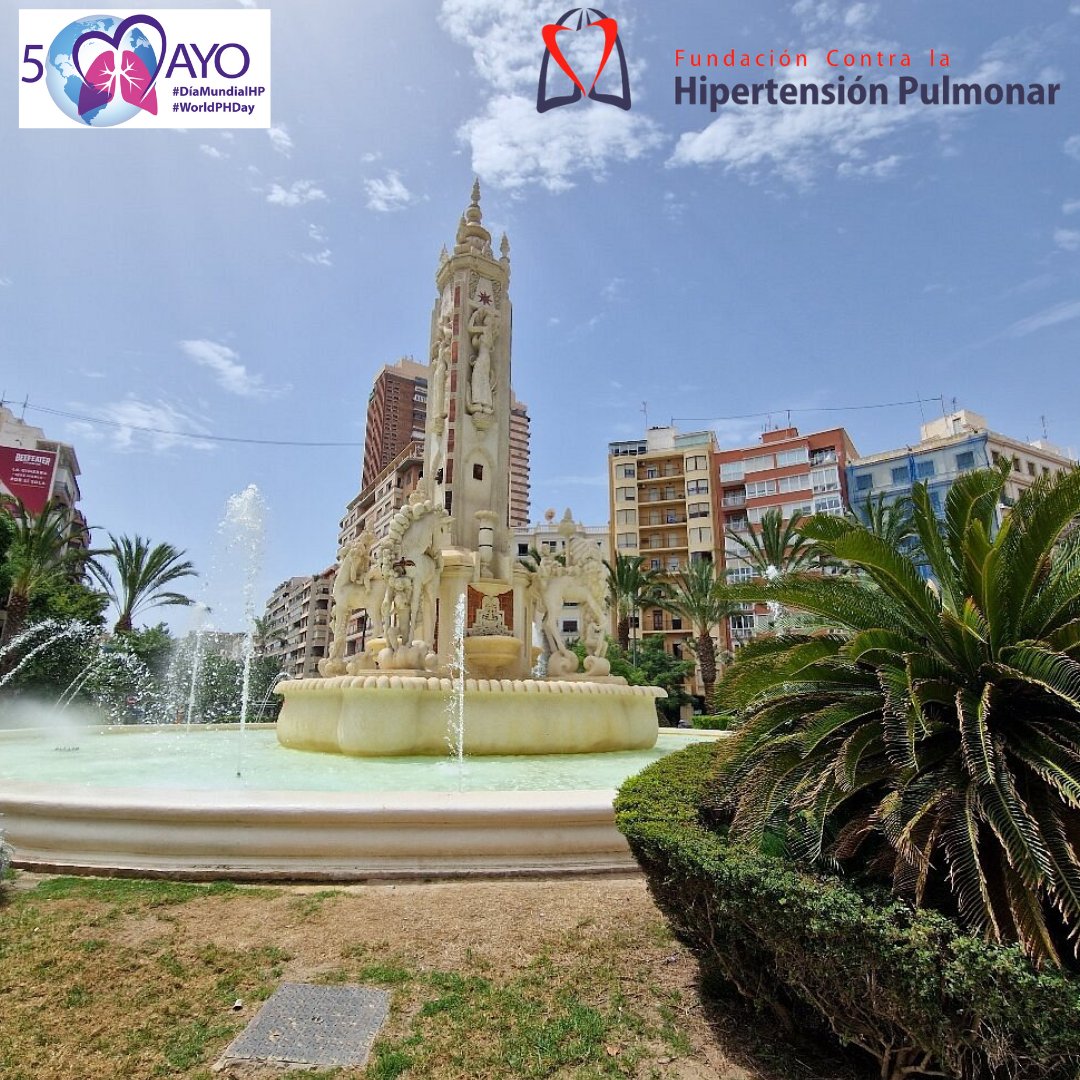 Fundación contra la Hipertensión Pulmonar (@fundacionhp) on Twitter photo Hoy, 7 de mayo, el <a href="/alicanteayto/">Ayuntamiento Alicante</a> iluminará de azul la Fuente de la Plaza de los Luceros con motivo del Día Mundial de la Hipertensión Pulmonar. Muchas gracias por sumaros a la divulgación de nuestra enfermedad. Hoy, 7 de mayo, el <a href="/alicanteayto/">Ayuntamiento Alicante</a> iluminará de azul la Fuente de la Plaza de los Luceros con motivo del Día Mundial de la Hipertensión Pulmonar. Muchas gracias por sumaros a la divulgación de nuestra enfermedad.