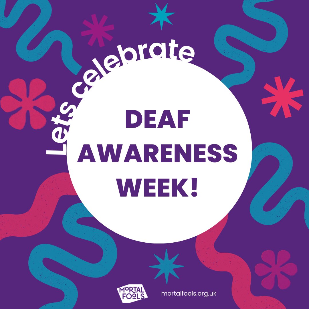 It’s Deaf Awareness Week - a great opportunity to learn more about supporting deaf and hard of hearing people in our communities💙

Check out these fantastic orgs for tools &amp; advice to make your activities more accessible

@ndcs_uk - amazing resources for supporting deaf young
