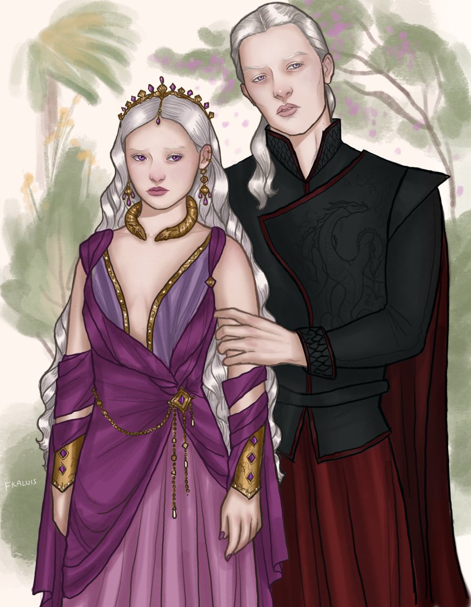 “a princess, she thought, but she remembered what the girl had said, how khal drogo was so rich even his slaves wore golden collars.”

daenerys targaryen &amp; viserys targaryen #asoiaf