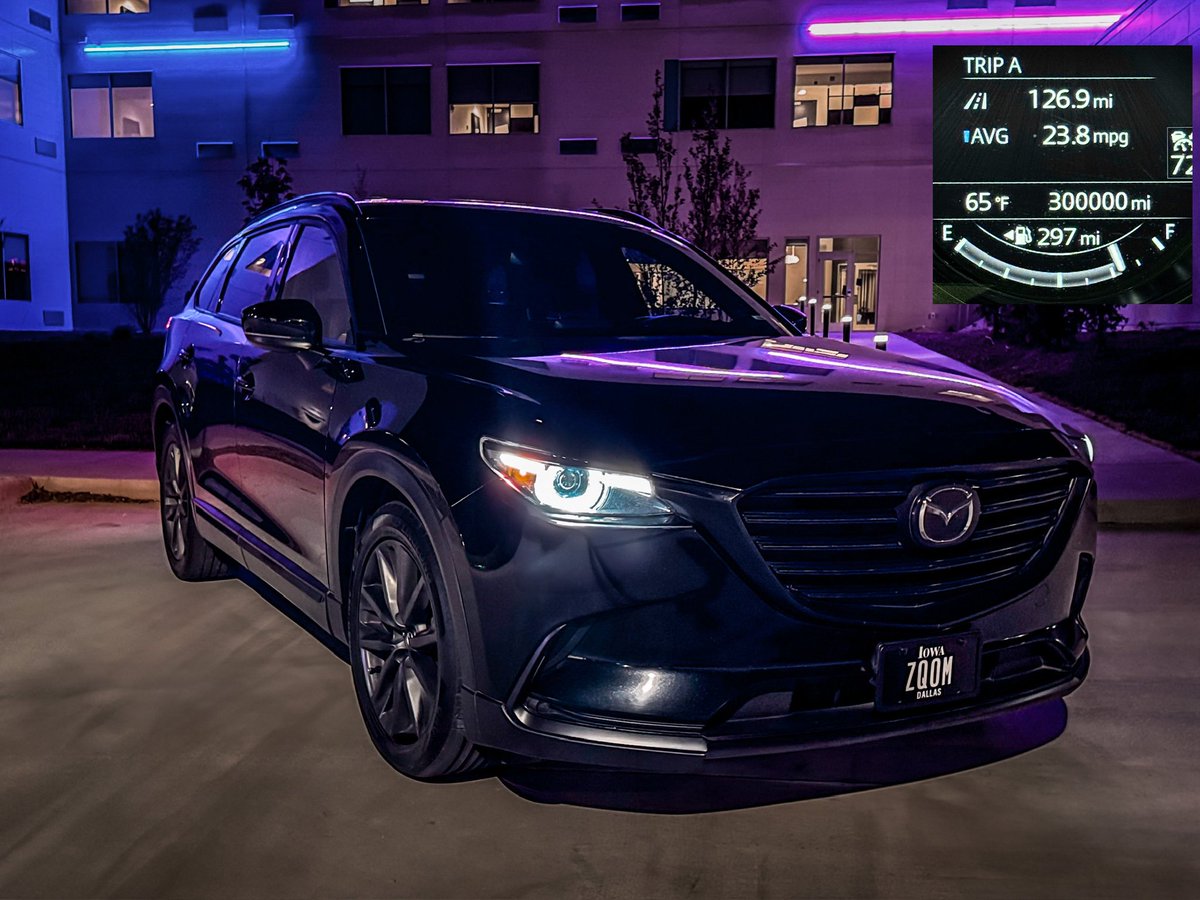 TroyRiggins's tweet photo. 2016 Mazda CX9 hit 300k miles today - best Mazda I’ve ever owned (out of 8), best car I’ve ever owned. Still as fun to drive as mile one! @MazdaUSA is the absolute best! https://t.co/TTbpawngzL