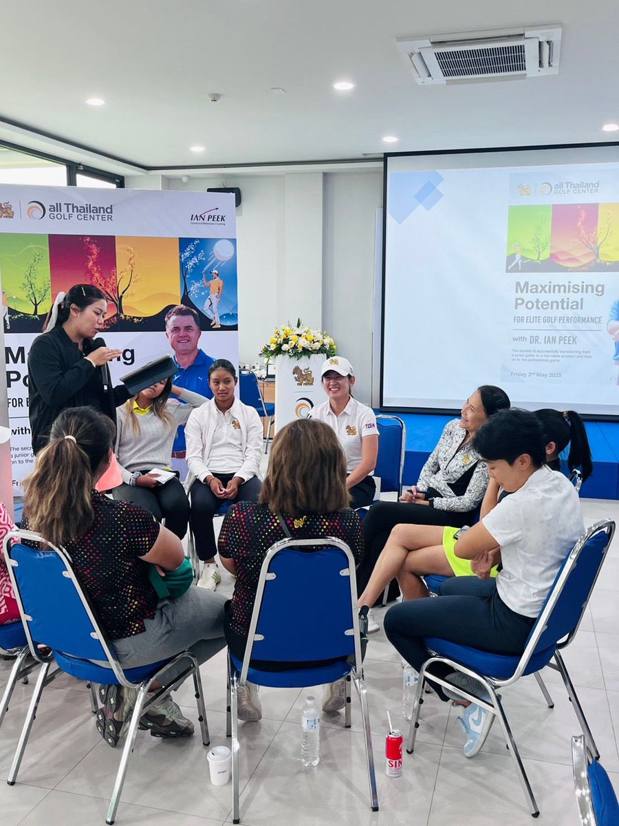 Dr Ian Peek (@ianpeekcoaching) on Twitter photo Telling stories and listening to stories 😉.
Coaching and learning from Thailand’s sporting talents <a href="/allThailandGolf/">allThailandGolfTour</a> Golf Center last week. <a href="/Singha_Global/">Singhabeer</a> 🙏 Telling stories and listening to stories 😉.
Coaching and learning from Thailand’s sporting talents <a href="/allThailandGolf/">allThailandGolfTour</a> Golf Center last week. <a href="/Singha_Global/">Singhabeer</a> 🙏