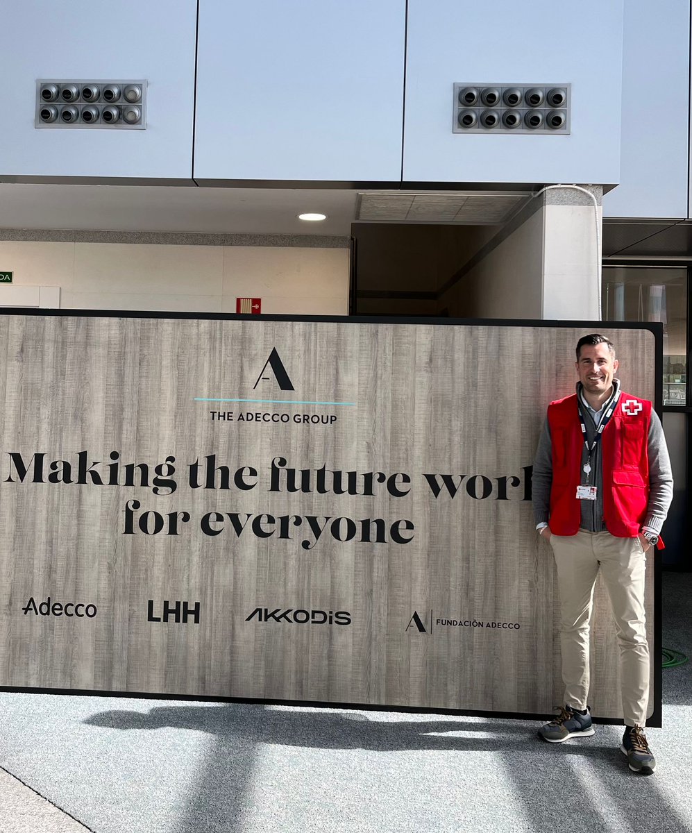 CruzRojaPozuelo's tweet photo. ADECCO colabora con Cruz Roja Pozuelo en el Sorteo del Oro Lo que hacemos por las personas... ¡VALE ORO! #cruzrojapozuelo #sorteodeloro #adecco https://t.co/nHsZ14TJcQ