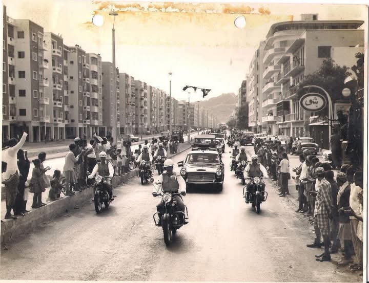 زيارة الشيخ زايد إلى عدن عام 1976