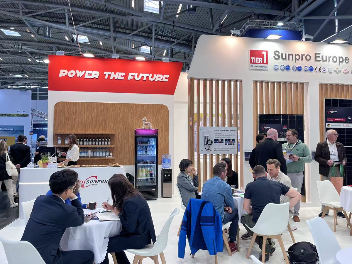 SunproPower's tweet photo. 🔥 #IntersolarEurope 2025 Big News!
Sunpro Power launches N-type #BCmodule (645W) in Munich! 🌍
⚡ Come explore at booth A2.140
May 7-9| Let's redefine the energy future! 
#solarpanels  #CleanEnergy #Sunpro 🌞🚀 https://t.co/fbwKw3UqZ8