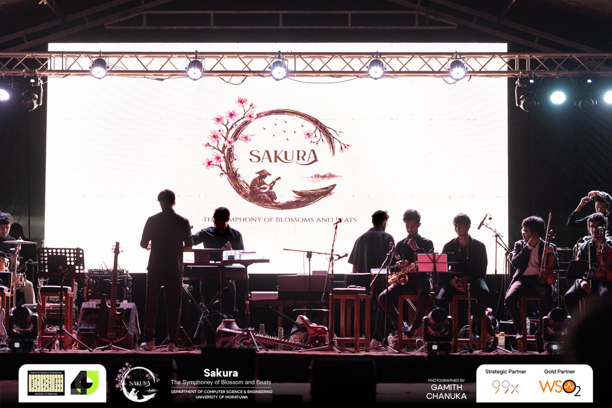 cse_uom's tweet photo. 🌸 Sakura 2025 was a night to remember—moonlit magic, laughter, and unforgettable memories! ✨🎶
Swipe through the moments that made it truly special.
#Sakura #CSE40 #UoM #CSE https://t.co/GIDGy9iq2u