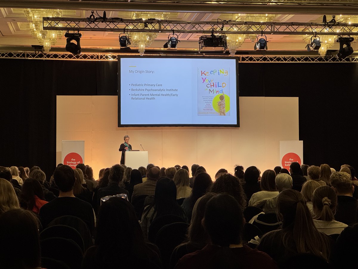 Following lunch we now welcome to the stage, Claudia M. Gold MD! 

#TheBiologyofBelonging