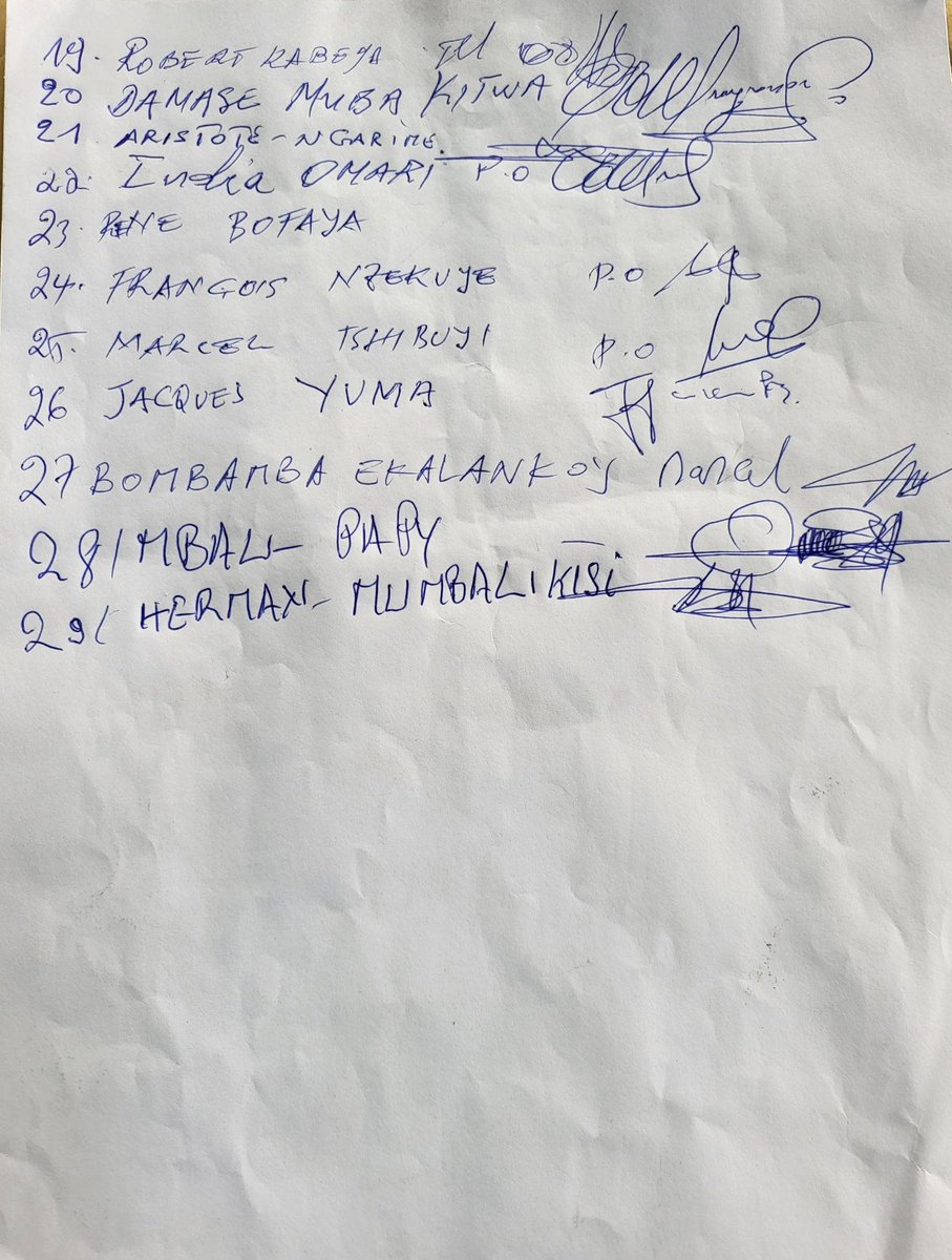 En vertu de l’article 29 de la loi portant organisation et fonctionnement des partis politiques le pprd constate ce jour la levée d’office de la suspension de ses activités , 15 jours après. Il en tire les conséquences de droit en reprenant ses activités avec force et