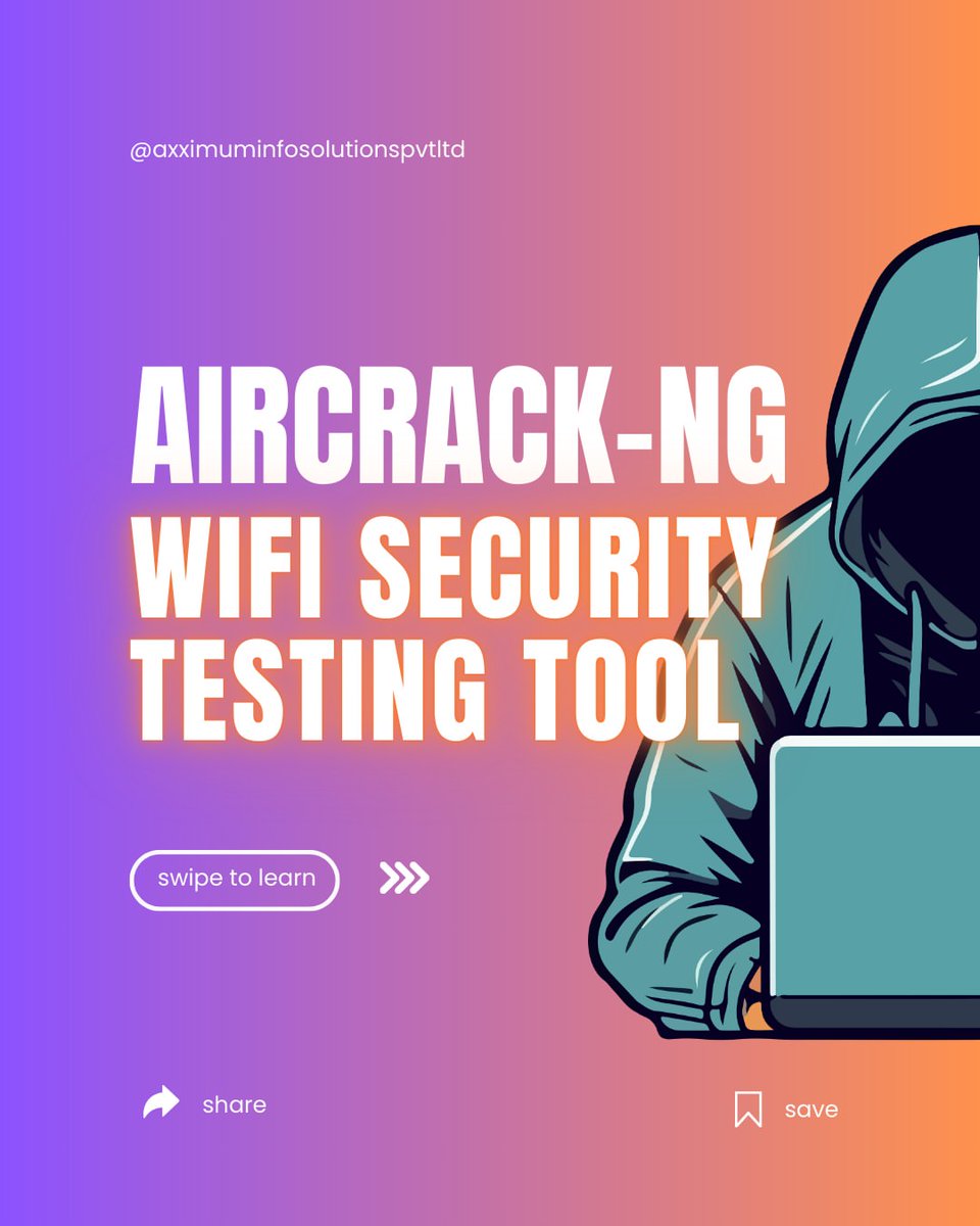 Anastasis_King's tweet image. Aircrack-NG: WiFi Security Testing &amp;amp; Auditing Tool 📶🔓🧪

#AircrackNG #WiFiSecurity #WirelessAuditing #EthicalHacking #CyberSecurity #InfoSec #EducationOnly #RedTeamTools #NetworkSecurity