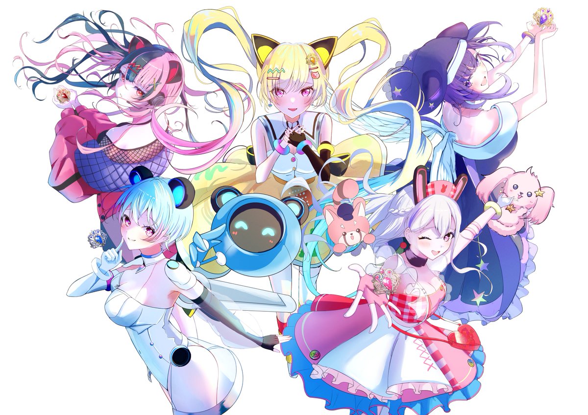 white_garand's tweet image. Ba7さん(@478a2B3 )の主催のフラスタ企画にて、夢限大みゅーたいぷ様に送るフラワースタンドにて、イラストを担当しました！

かけがえのない一瞬、儚い一瞬をテーマに大切に描かせて頂きました。

 #ゆめみた 
 #夢限大みゅーたいぷ
 #ゆめみた3rdLIVE_東京