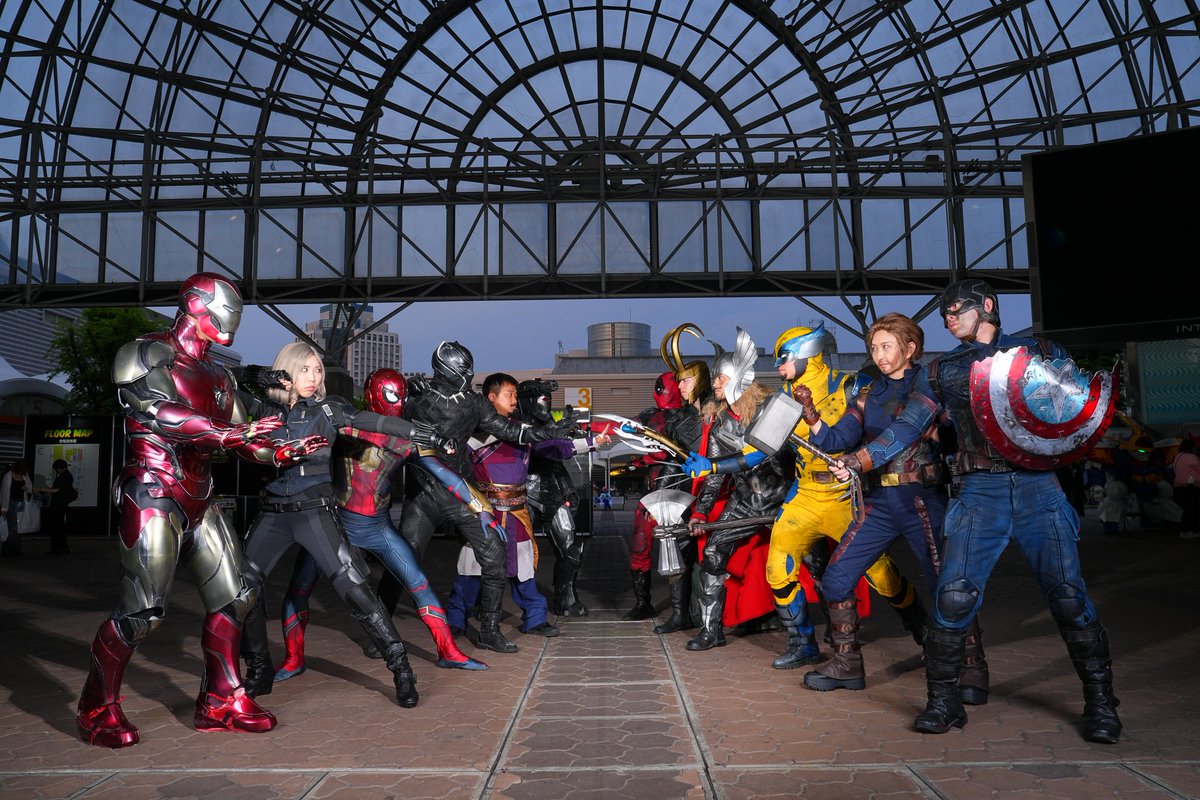 u_t_a__12's tweet image. コミコンの思い出Part⑤

Civil War

#大阪コミコン2025 
#大阪コミコンコスプレ
#ナベンジャーズ