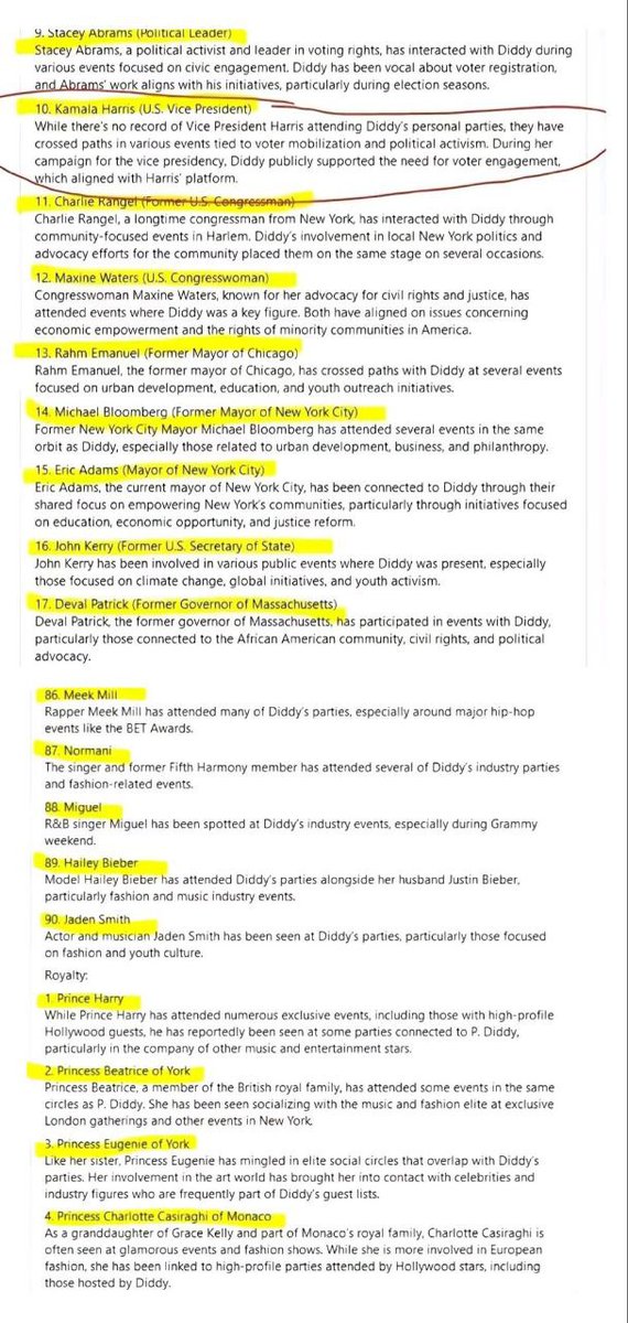 Saulito46107740's tweet image. "DIDDY LIST"

"BIRDS OF A FEATHER FLOCK TOGETHER"

🐦