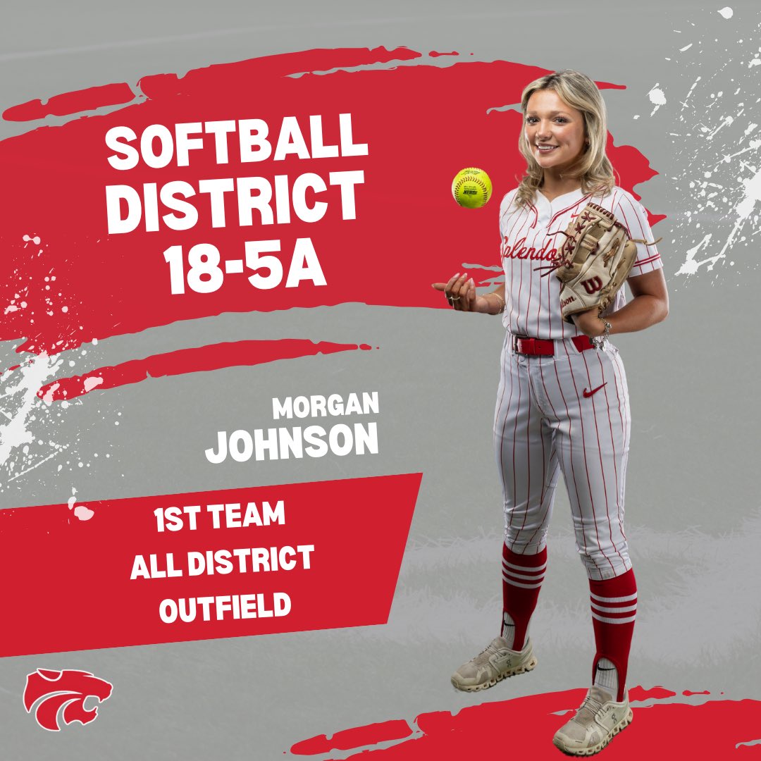 Congratulations Morgan Johnson for making 1st Team All-District for Outfield! We are very proud of you! #MUDITA