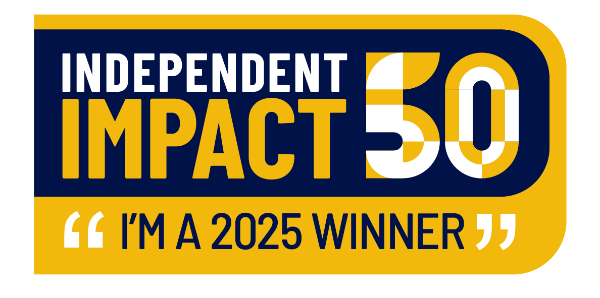 Honoured to be named in the inaugural #IndependentImpact50, recognising the UK’s top freelance &amp; independent PR pros. Proud to be part of a community driving real change and high standards in communications. Congrats to all the winners! #PR #Comms