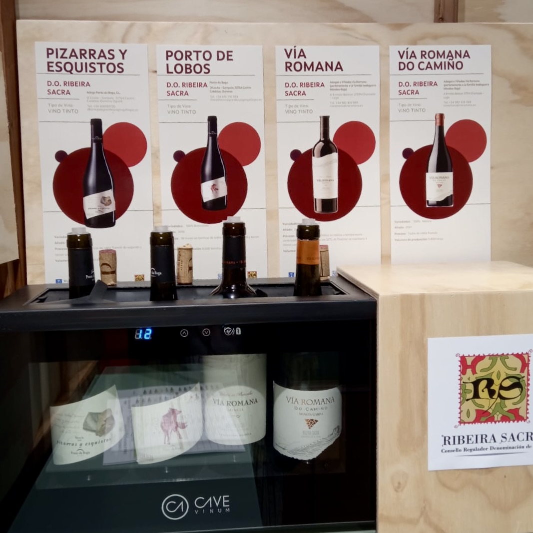 A D.O. Ribeira Sacra está presente en FENAVIN 2025, a Feira Nacional do Viño, que se celebra do 6 ao 8 de maio en Ciudad Real.

No Túnel do Viño de Galicia, en colaboración con AGACAL, presentaremos 24 referencias que amosan a diversidade e a calidade dos nosos viños. 1/2