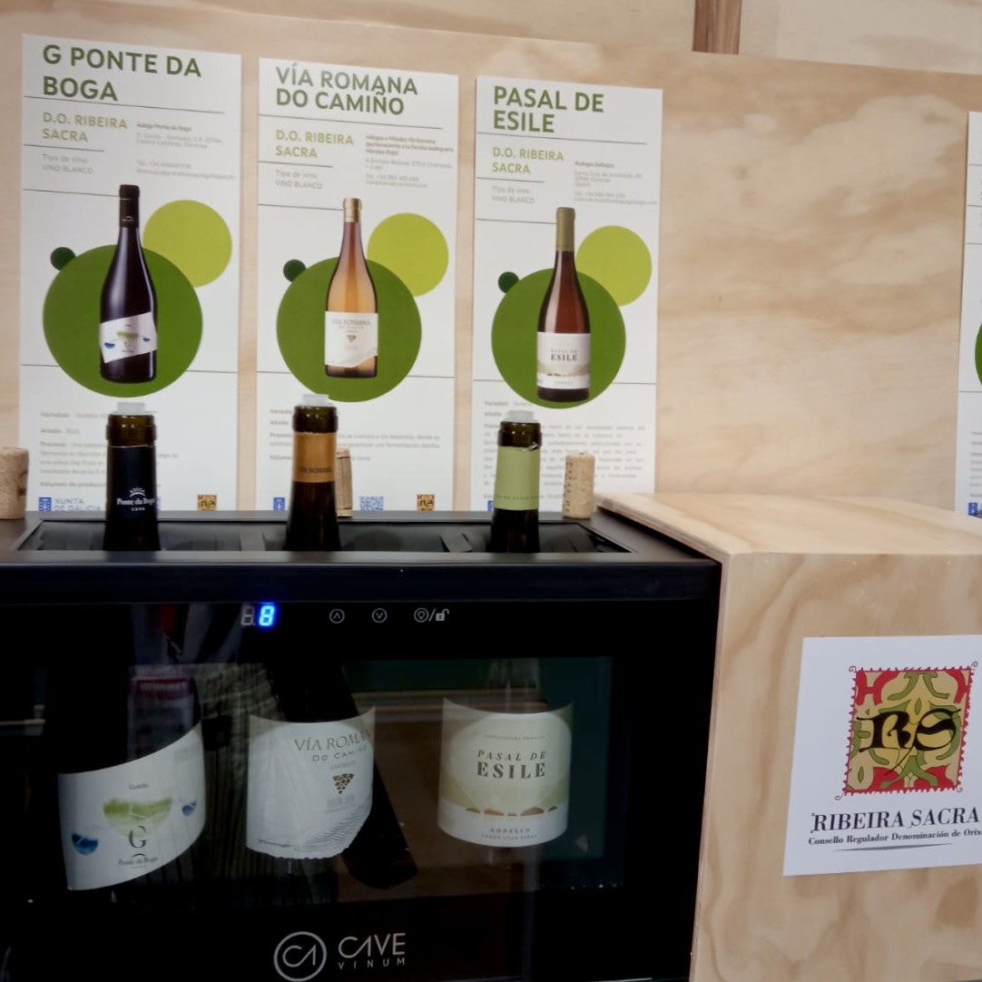 A D.O. Ribeira Sacra está presente en FENAVIN 2025, a Feira Nacional do Viño, que se celebra do 6 ao 8 de maio en Ciudad Real. 2/2