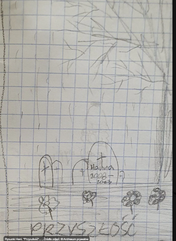 Psychiatria dziecięca na przykładzie "Haneczki"

Obrazek ze zdjęcia narysowała Hania. Niestety miała rację :( 

➡️Lekarka na wizycie prywatnej zaleca hospitalizację! TA SAMA lekarka w szpitalu nie chce jednak Hani przyjąć.
➡️ Gdy już dostaje się do szpitala ma nowe