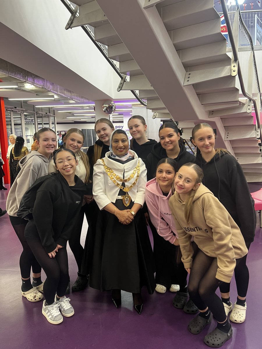 The KS3 Dance team performed at 'We are Solihull', celebrating the reopening of The Core Theatre and a year in office for The Mayor Cllr Shahin Ashraf MBE. The performance was a success and the students were given a personal thank you for their commitment to the community.