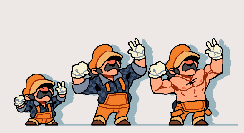 The Clothes-Off Pose-Off!
#gamedev #indiedev