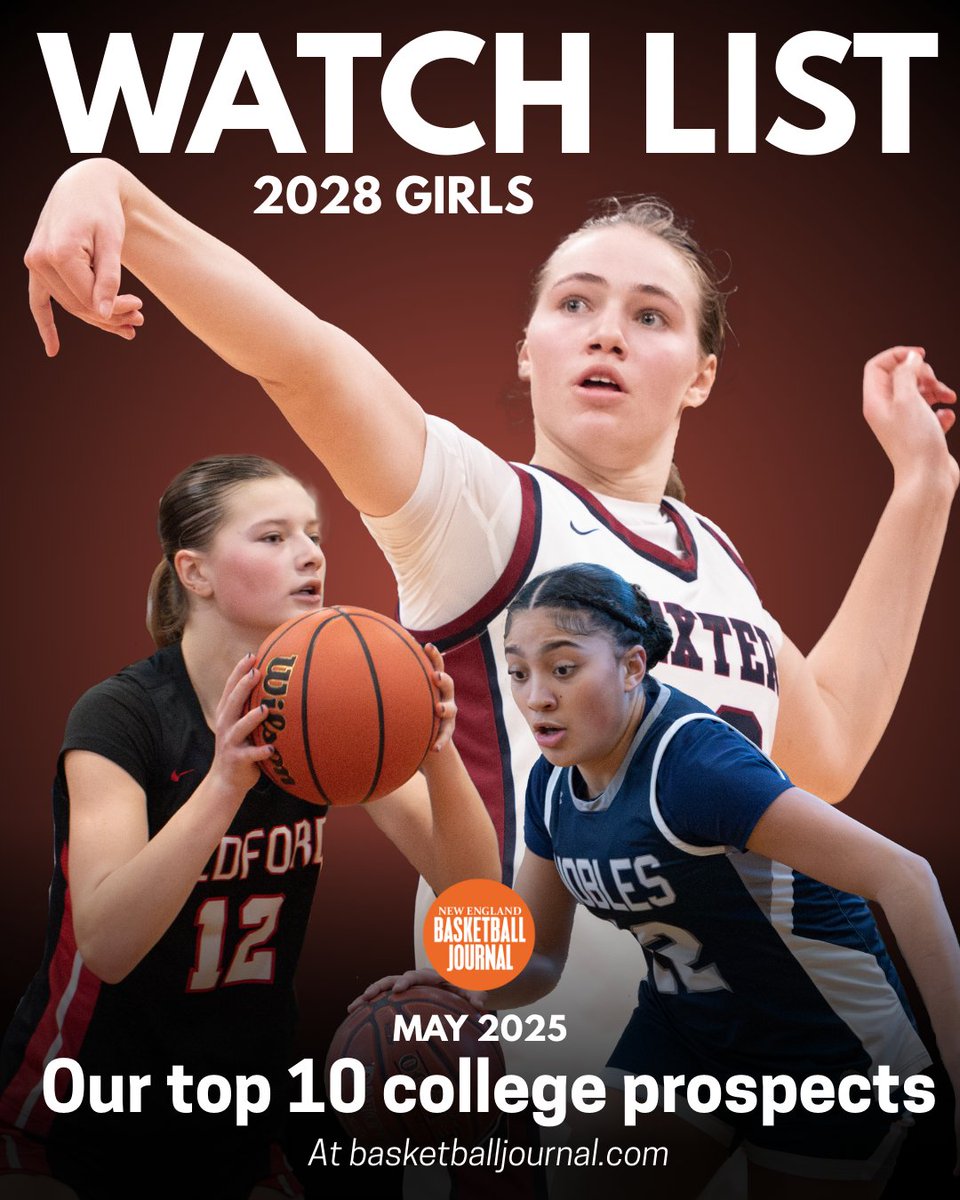 New England Basketball Journal (@nehoopjournal) on Twitter photo It's time for our first look at the girls Class of 2028.
We still have a lot to learn about this class, but a national name leads the way and some talented guards follow.
Here's who <a href="/ethman43/">Ethan Fuller</a> is taking note of so far:
basketballjournal.com/2025/05/07/may… It's time for our first look at the girls Class of 2028.
We still have a lot to learn about this class, but a national name leads the way and some talented guards follow.
Here's who <a href="/ethman43/">Ethan Fuller</a> is taking note of so far:
basketballjournal.com/2025/05/07/may…