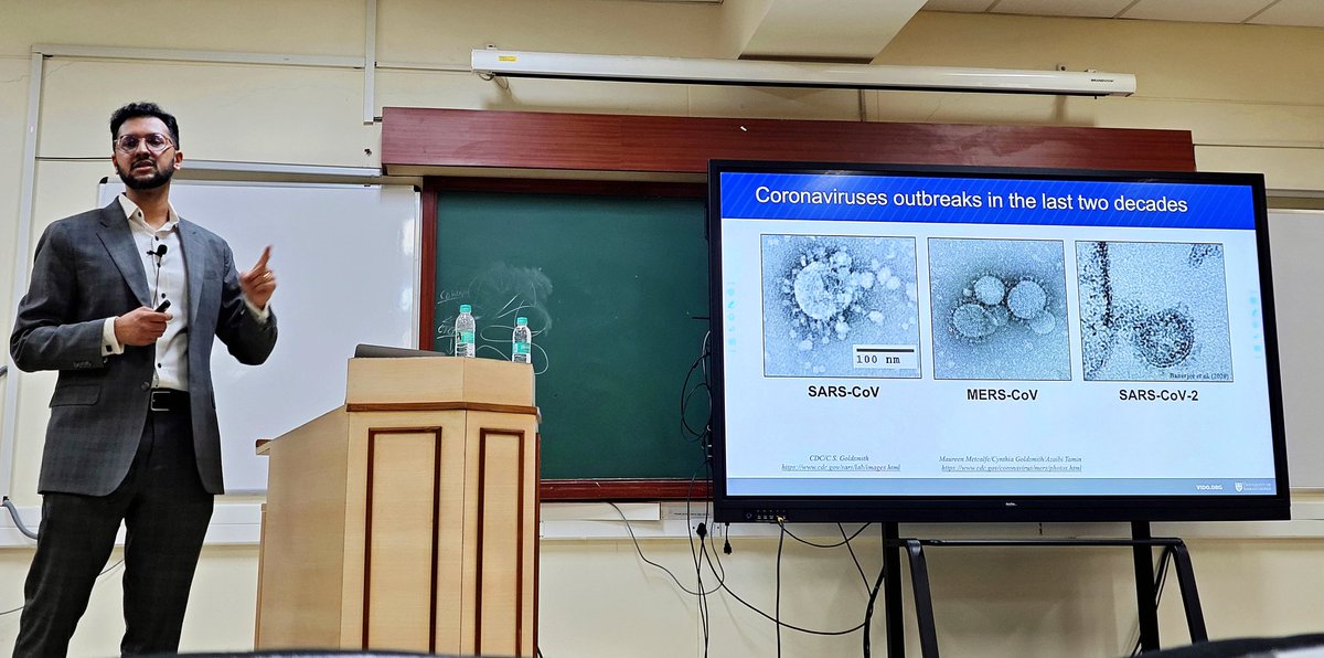 Kesavardan S (@keshu_vrimmch) on Twitter photo Glad to have Kaushal visiting our Dept.
Superb talk and interesting insights of bat immunity and zoonotic viruses.
<a href="/BICS_IISc/">The Biochemical Society</a> <a href="/sci_questions/">Arinjay Banerjee</a> Glad to have Kaushal visiting our Dept.
Superb talk and interesting insights of bat immunity and zoonotic viruses.
<a href="/BICS_IISc/">The Biochemical Society</a> <a href="/sci_questions/">Arinjay Banerjee</a>