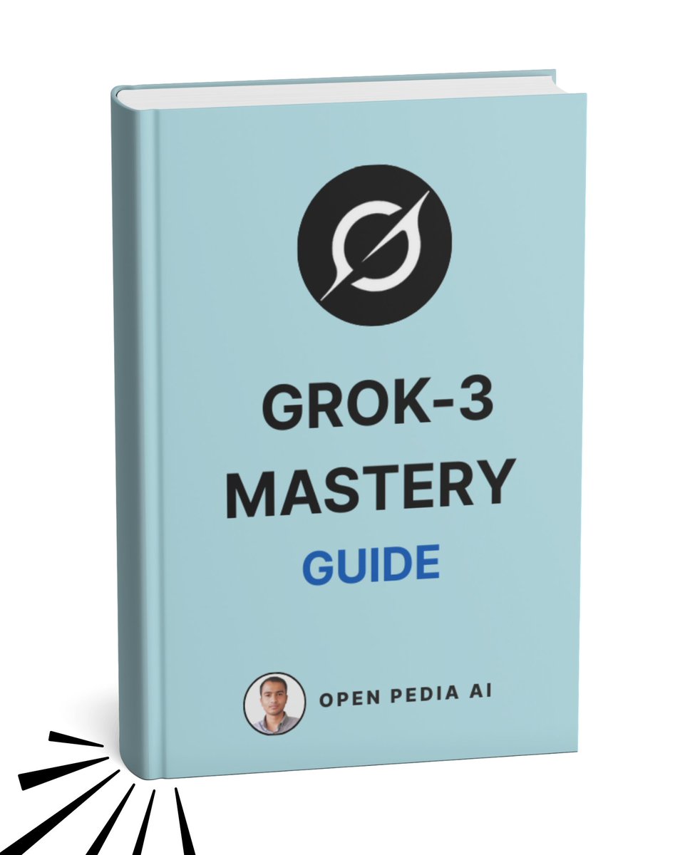 Kids are Making Millions with Grok-3! 🚀

Introducing the Ultimate Guide on Grok-3

Usually $99 USD, but FREE for 24 hours only.

To grab it:
1. Like + Repost
2. Comment "Grok"
3. Must be following me to receive the DM.