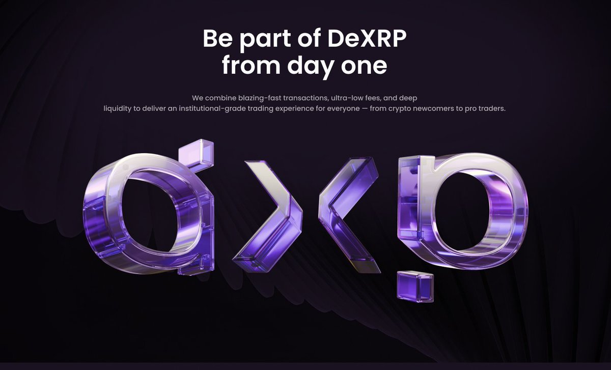 DeXRP is a next-generation decentralized exchange powered by the XRP Ledger.